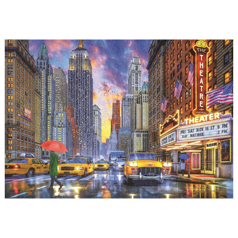 [Paisajes] Puzzle Rainy Manhattan 2000 Piezas