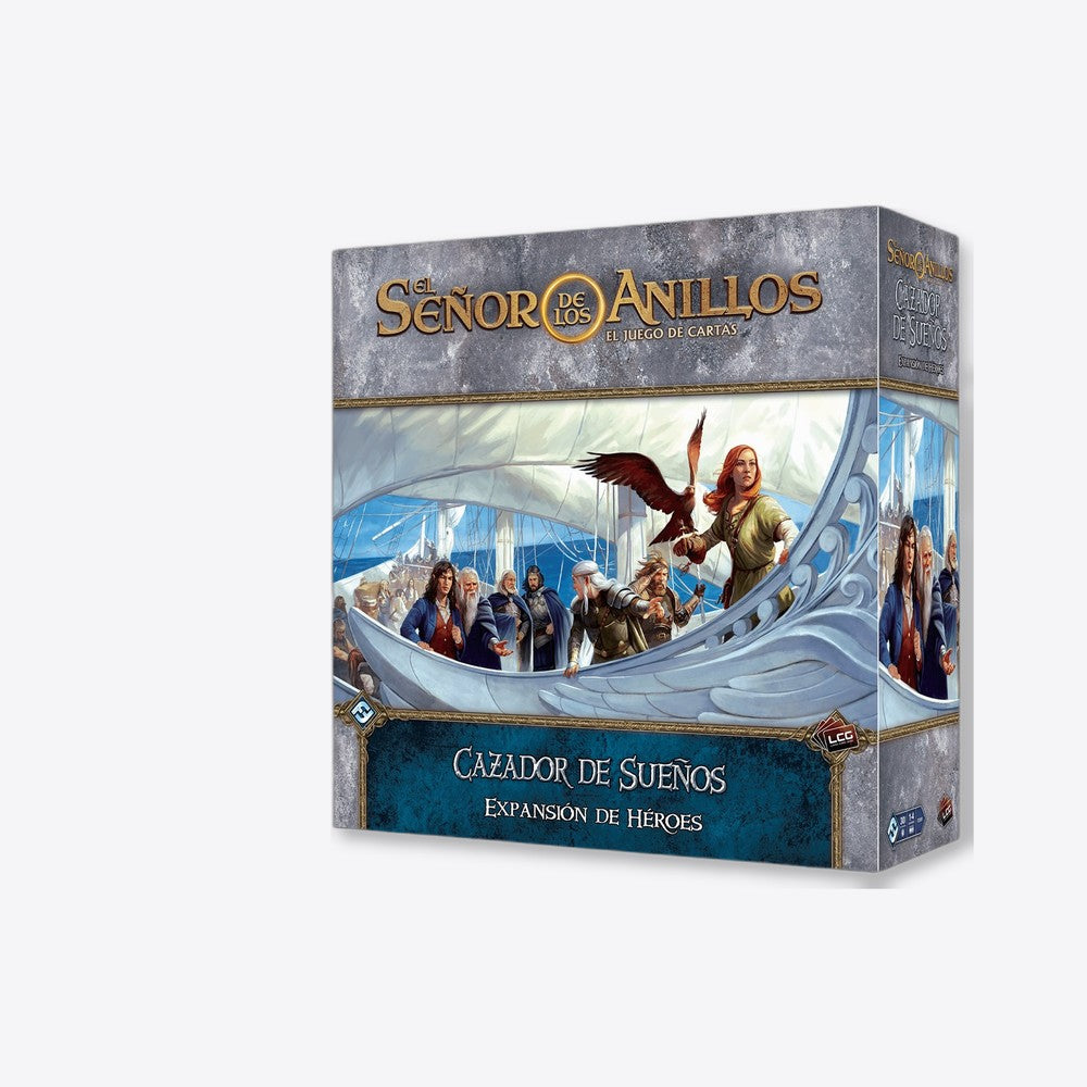 Asmodee Juego de mesa el señor de los anillos juego de cartas expansion cazador de sueños expansion de heroes (imagen 4 de 6)