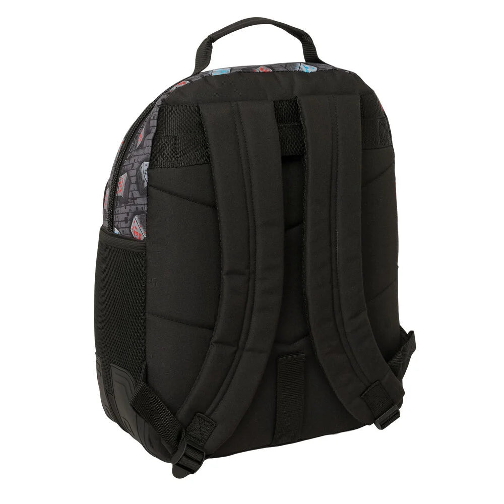 Safta Mochila Graffiti Minecraft 42cm adaptable (imagen 2 de 6)
