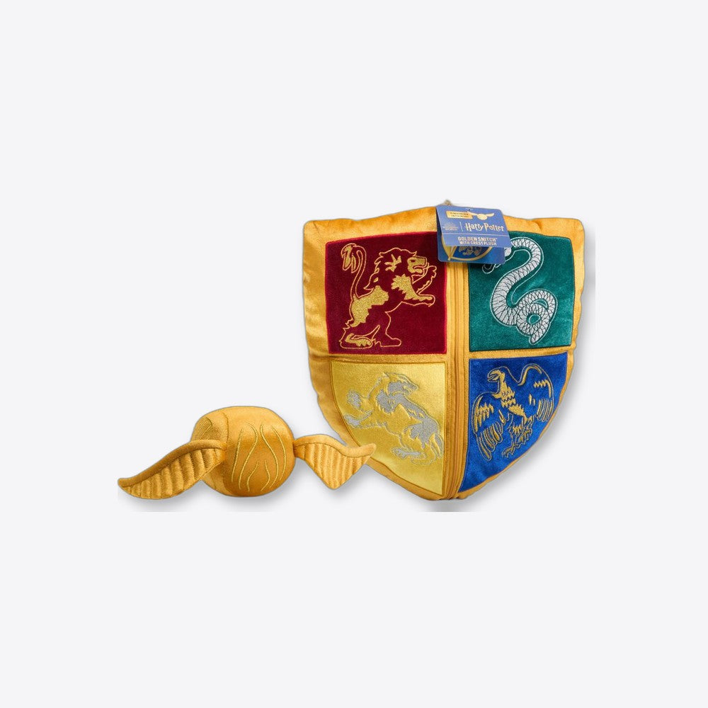 Peluche the noble collection harry potter escudo hogwarts y snitch dorada (imagen 2 de 6)