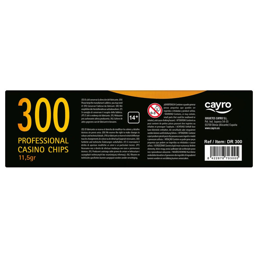 Cayro Maletin 300 fichas Poker (imagen 3 de 4)