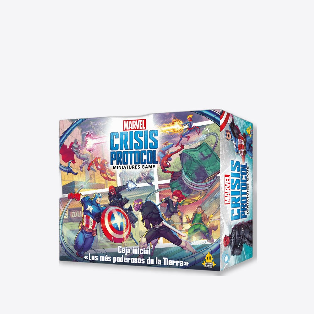 Asmodee Juego de mesa marvel crisis protocol caja inicial los mas poderosos de la tierra edad recomendada 14 (imagen 4 de 6)
