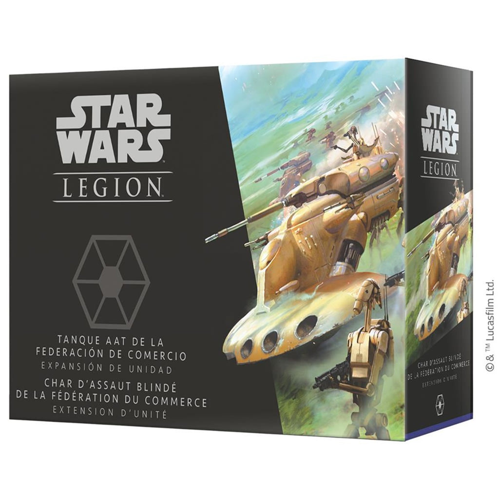 Asmodee Juego de mesa star wars legion : tanque aat de la federacion de comercio pegi 14