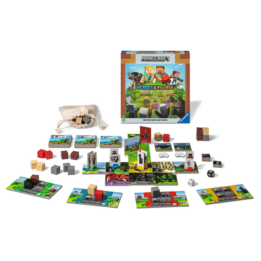 Heroes of the Village - Juegos Mesa | Minecraft