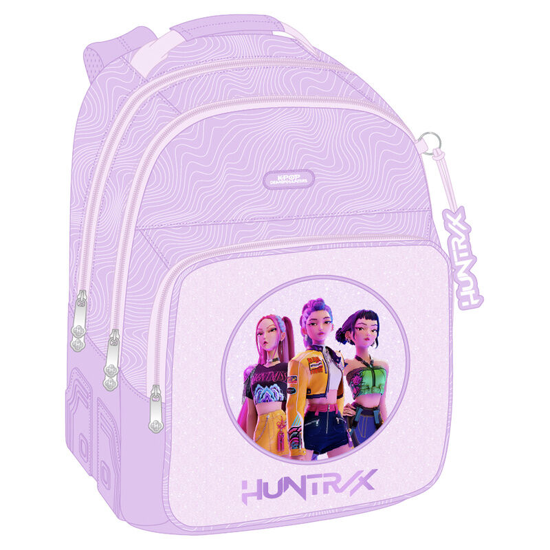 Safta Mochila Iconic Kpop Demon Hunters 42cm adaptable