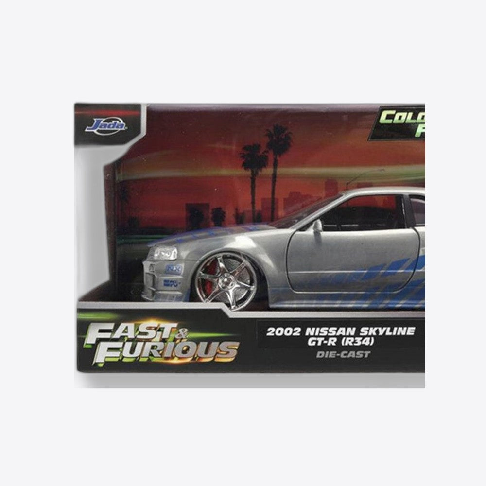 Jada Toys Coche Nissan Skyline GT-R 2002 Fast and Furious (imagen 4 de 6)