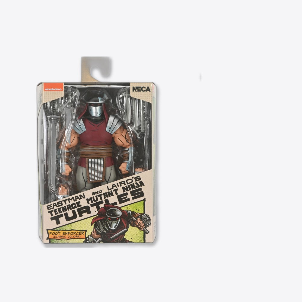 Figura neca teenage mutant ninja turtles mirage comics foot enforcer classic colors scale action 18cm (imagen 6 de 6)