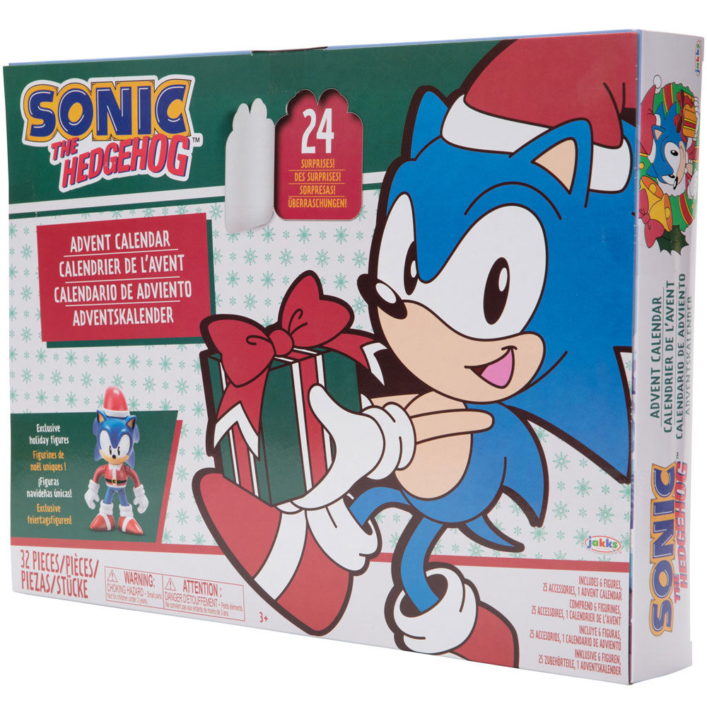Jakks Pacific Calendario Adviento Sonic The Hedgehog (imagen 2 de 6)
