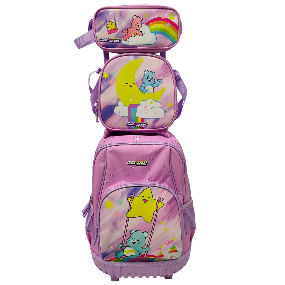 Cyp Brands Set Trolley + portatodo + bolsa portameriendas Osos Amorosos