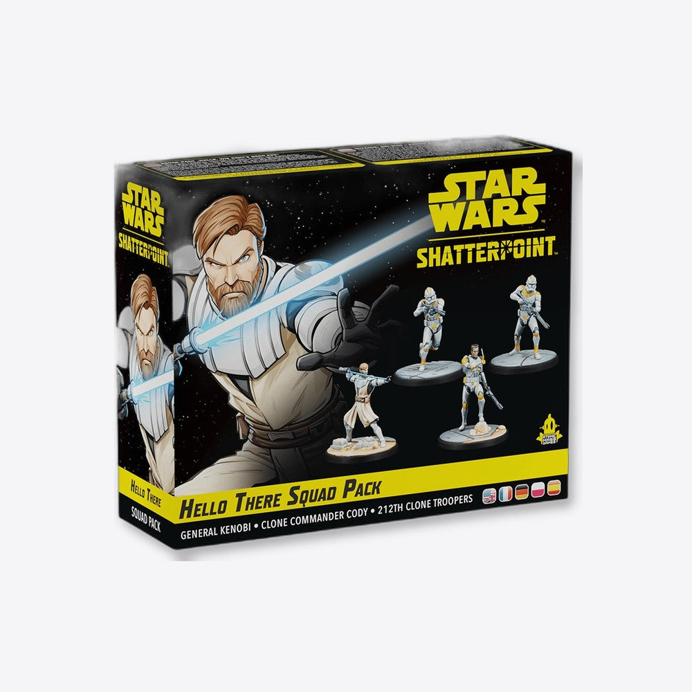 Asmodee Juego de mesa star wars shatterpoint hello there general obi - wan kenobi squad pack (imagen 2 de 6)
