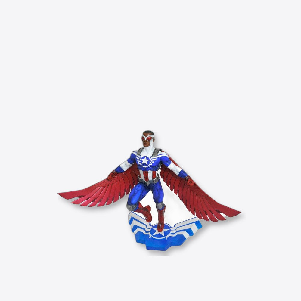 Diamond Select Estatua diorama Captain America Sam Wilson 25cm (imagen 4 de 6)