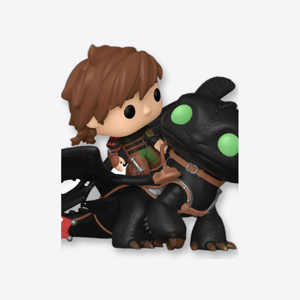 Funko Figura POP Rides Deluxe Como Entrenar a tu Dragon 2 Hiccup with Toothless (imagen 6 de 6)