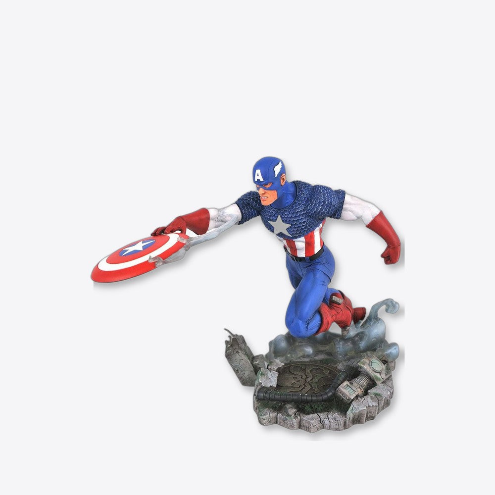 Diamond Select Estatua Capitan America Marvel Comic Gallery 25cm (imagen 6 de 6)