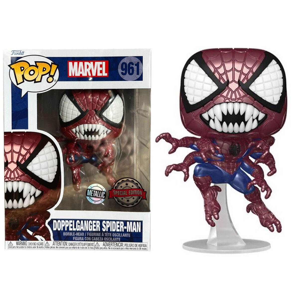Funko Figura POP Marvel Doppelganger Spiderman Exclusive