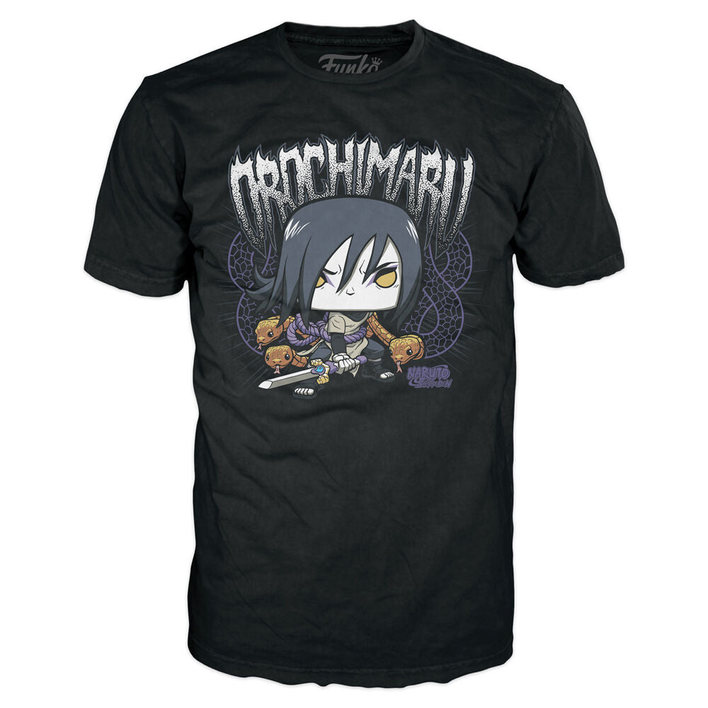 Funko Set figura POP & Tee Naruto Shippuden Orochimaru (imagen 5 de 6)