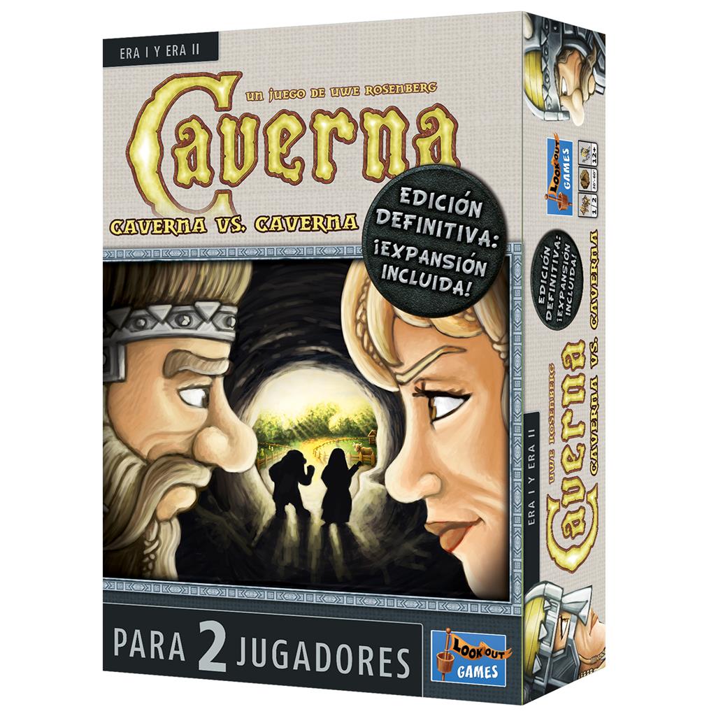 Asmodee Juego de mesa caverna: caverna vs caverna pegi 12