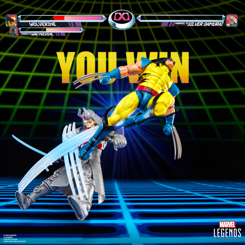 Hasbro Blister 2 figuras Wolverine & Silver Samurai Gameverse Marvel Legends 15cm (imagen 7 de 10)