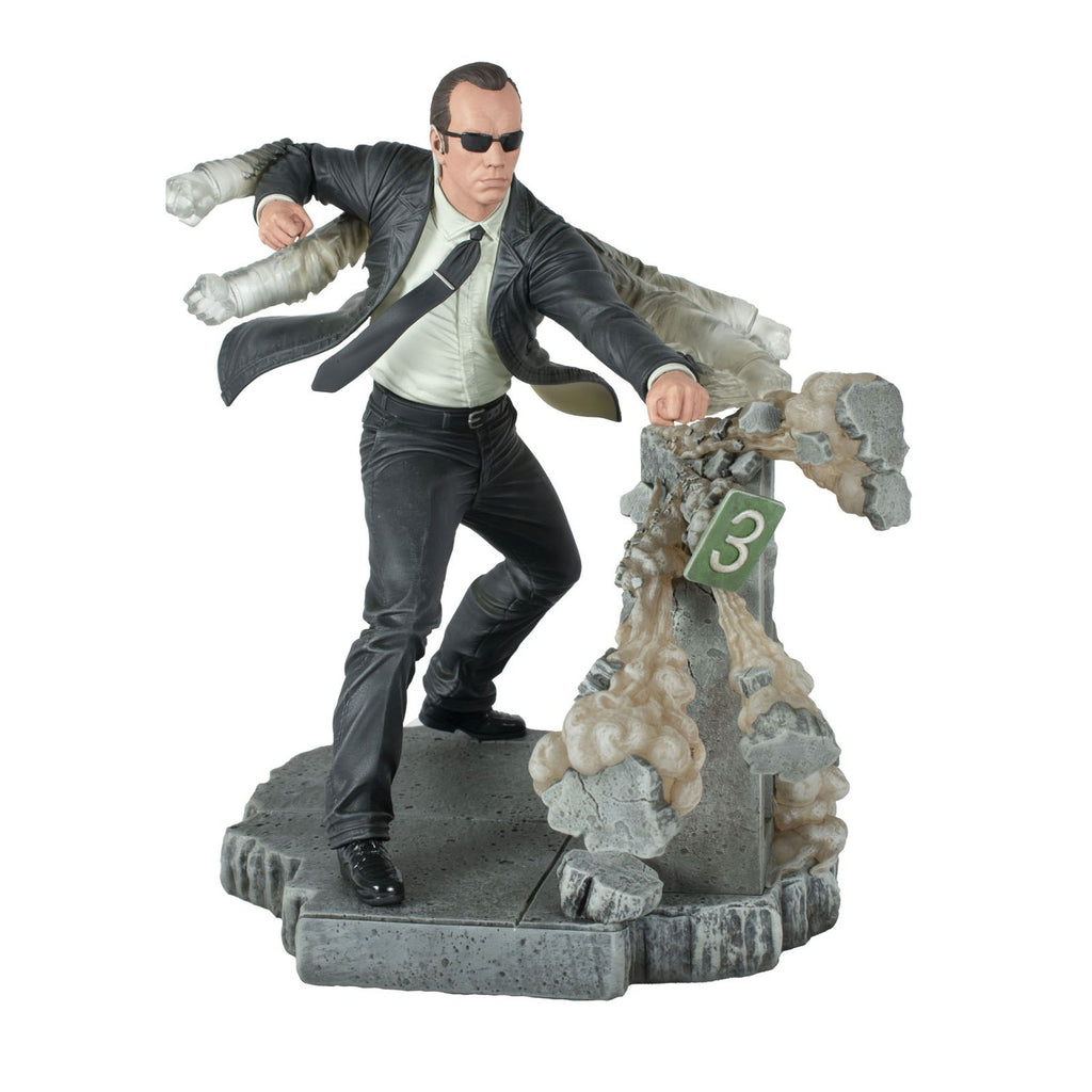 Diamond Select Toys Figura diamond collection the matrix gallery agent smith