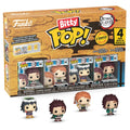 Demon Slayer Blister 4 Bitty POP Tanjiro y amigos Funko