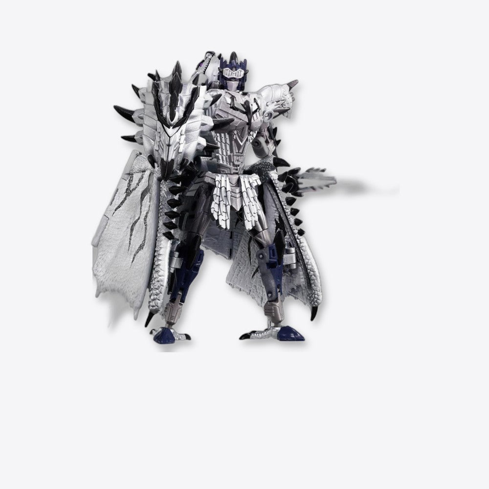 Figura hasbro transformers x monster hunter silver rathalos prime (imagen 6 de 6)