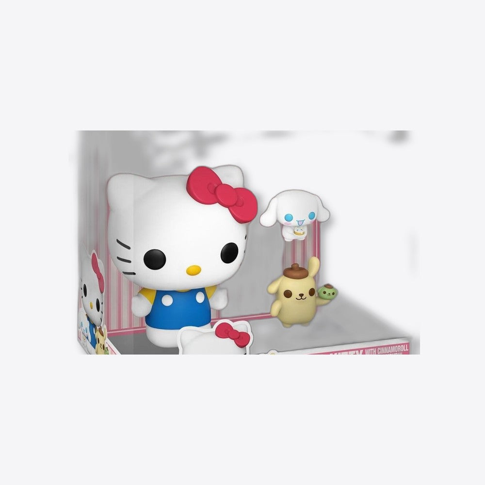 Funko Figura POP Jumbo Hello Kitty and Friends - Hello Kitty with Cinnamoroll & Pompompurin (imagen 6 de 6)