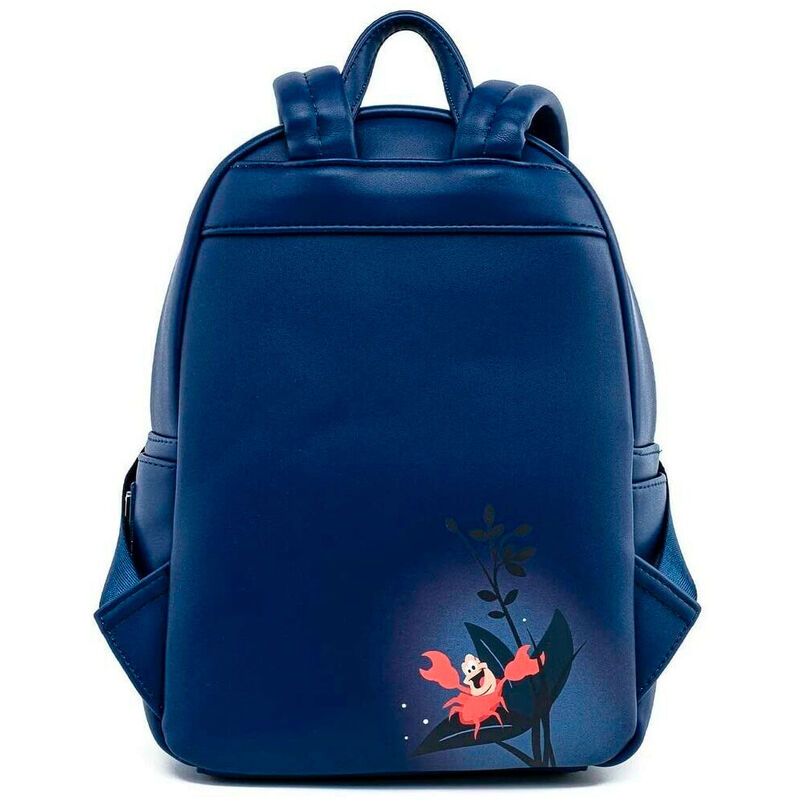 Mochila Gondola La Sirenita Disney Loungefly 31cm (imagen 4 de 5)