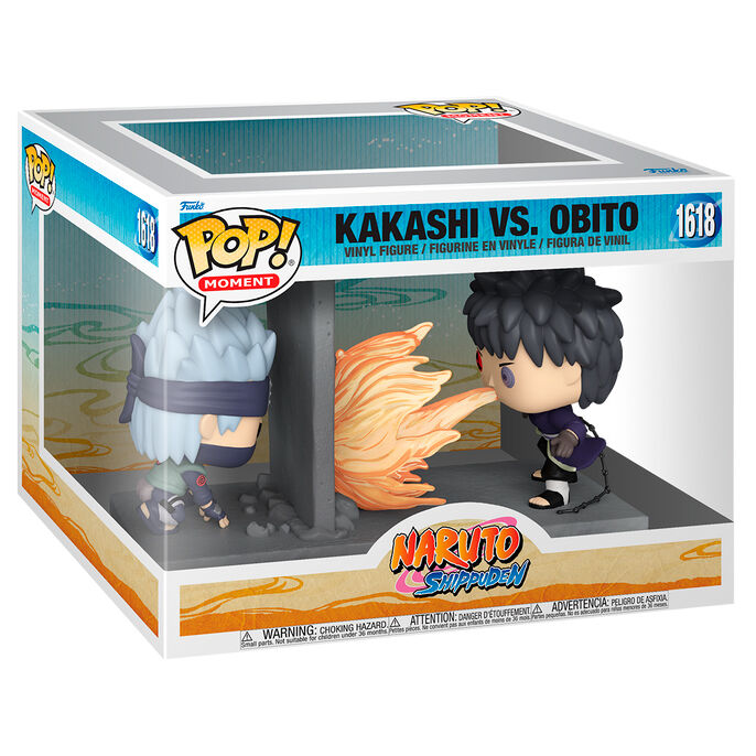 Funko Figura POP Moment Naruto Shippuden Kakashi vs Obito (imagen 2 de 3)