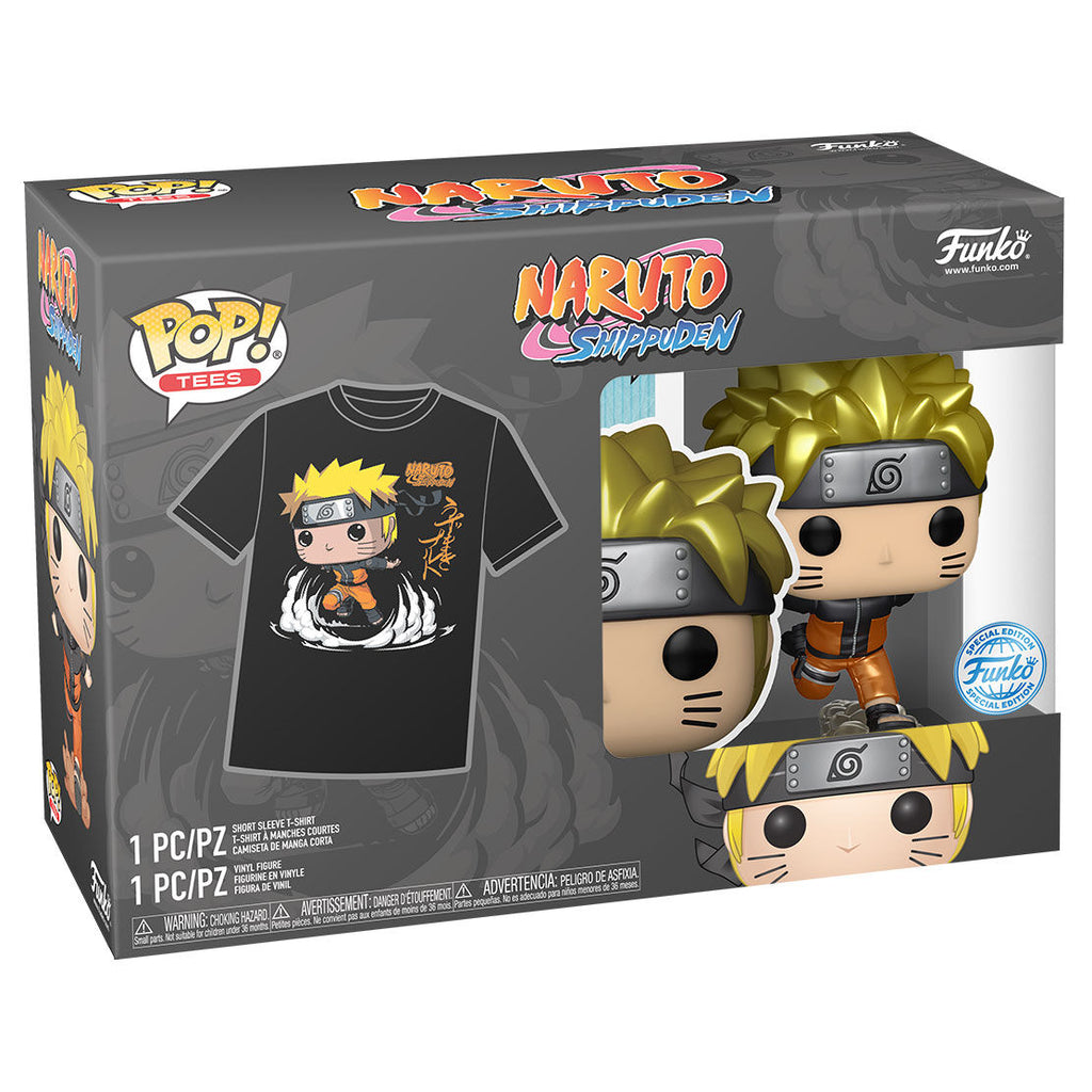 Funko Set figura POP & Tee Naruto Shippuden Exclusive (imagen 4 de 6)