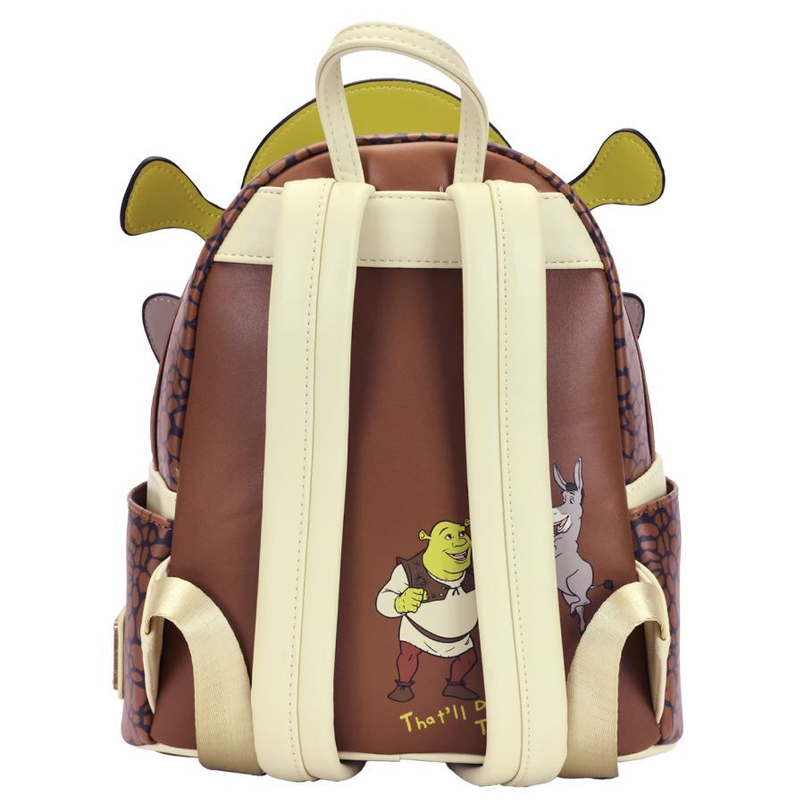 Mochila Shrek & Donkey Shrek Loungefly 31cm (imagen 5 de 7)