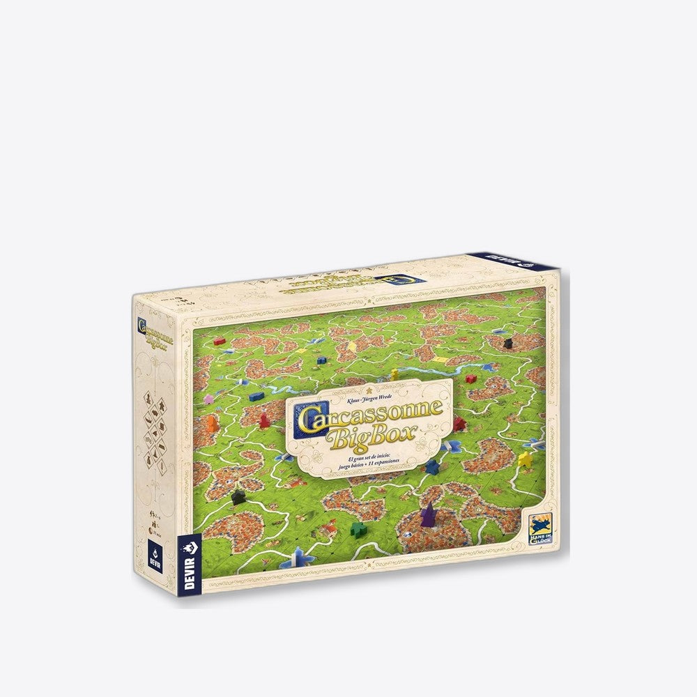 Juego de mesa devir carcassonne big box (imagen 4 de 6)