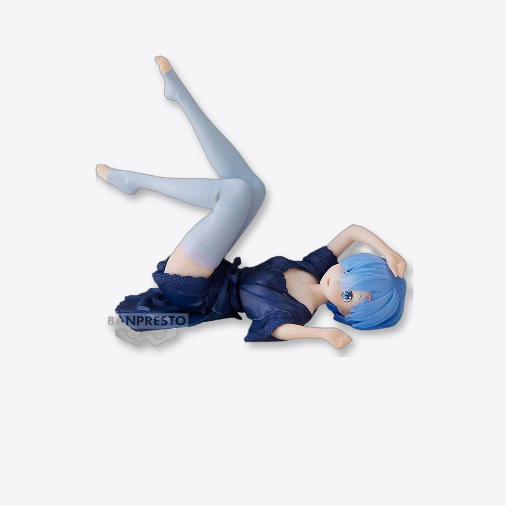Figura banpresto re zero starting life in another world relax time rem (imagen 6 de 6)