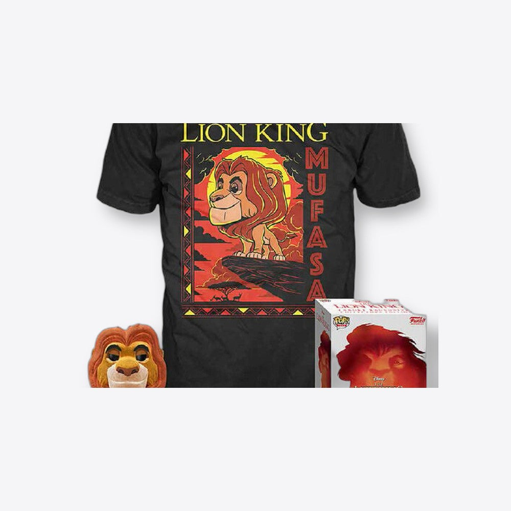 Funko Set figura POP & Tee Disney El Rey Leon Mufasa (imagen 5 de 6)