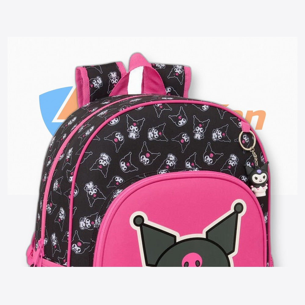 Safta Mochila Kuromi Hello Kitty adaptable 42cm (imagen 5 de 6)