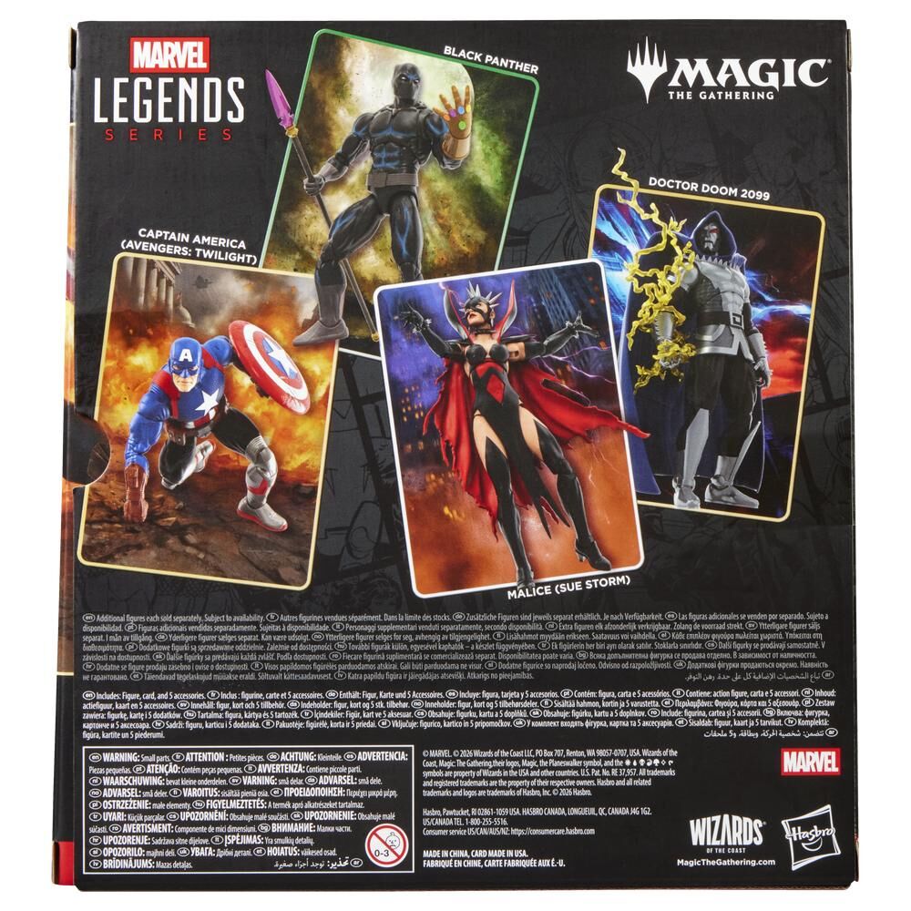 Hasbro Figura Capitan America Avengers Twilight Magic The Gathering Marvel Legends Series 15cm (imagen 10 de 10)