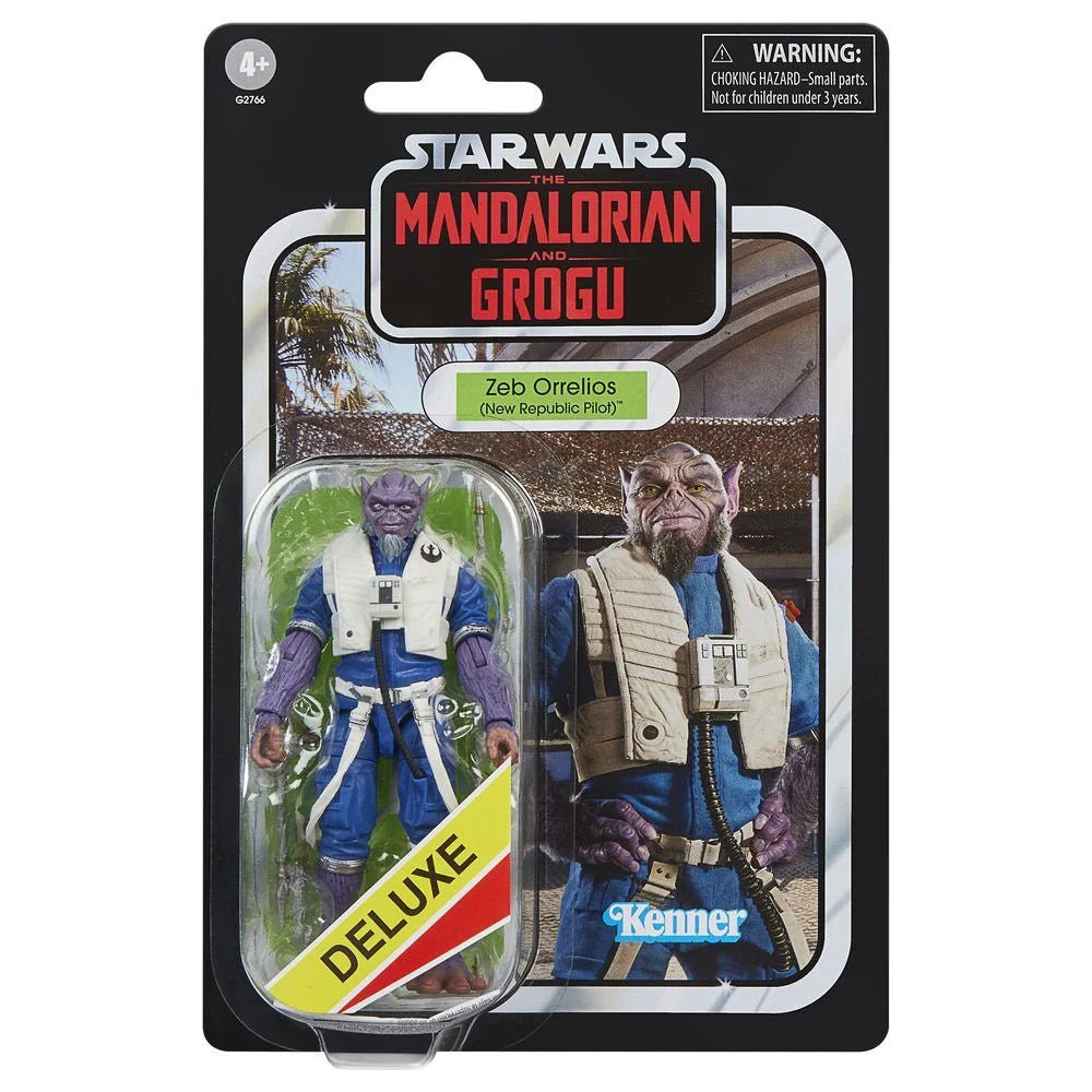 Hasbro Figura Deluxe Zeb Orrelios Kenner The Mandalorian And Grogu Star Wars 9.5cm (imagen 2 de 6)
