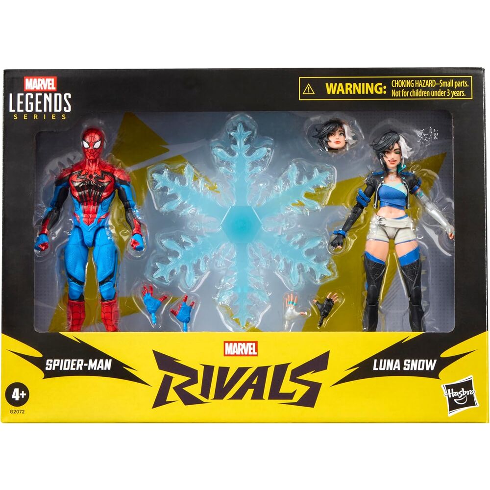 Hasbro Figura Spider-Man & Luna Snow Rivals Marvel Legends 15cm (imagen 3 de 4)