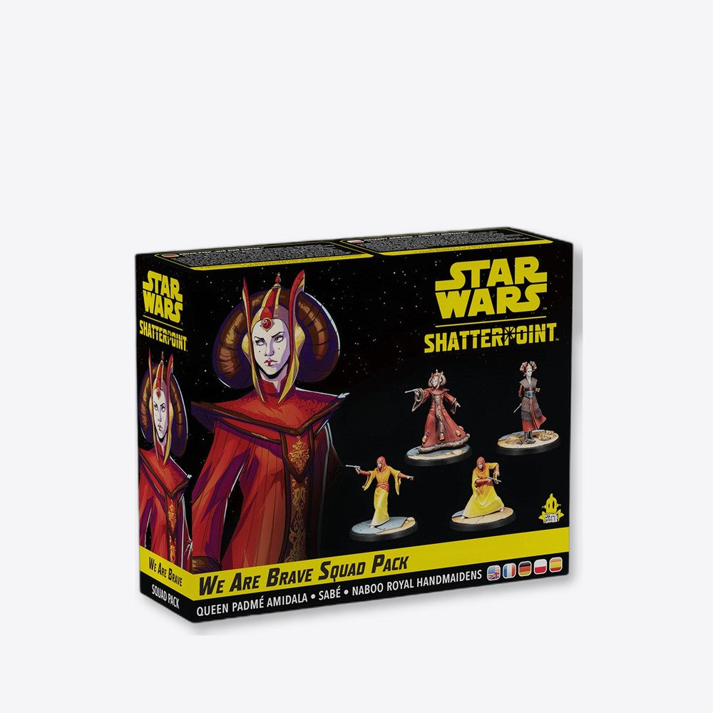 Asmodee Juego de mesa star wars shatterpoint we are brave squad pack edad recomendada 14 años (imagen 4 de 6)