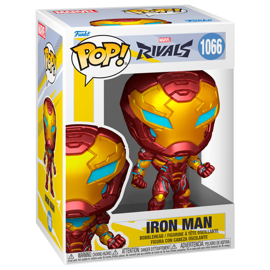Marvel Rivals Figura POP Iron Man Funko Coleccionable Superhéroe