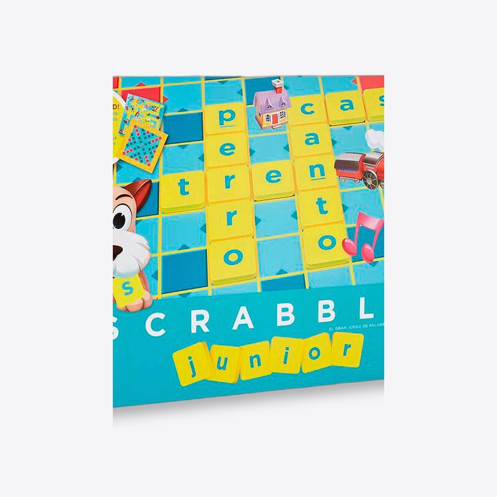 Mattel Juego mesa Scrabble Junior español (imagen 6 de 6)