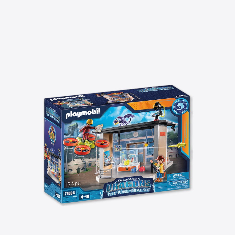 Playmobil dragones: nine realms : laboratorio icaris (imagen 4 de 6)