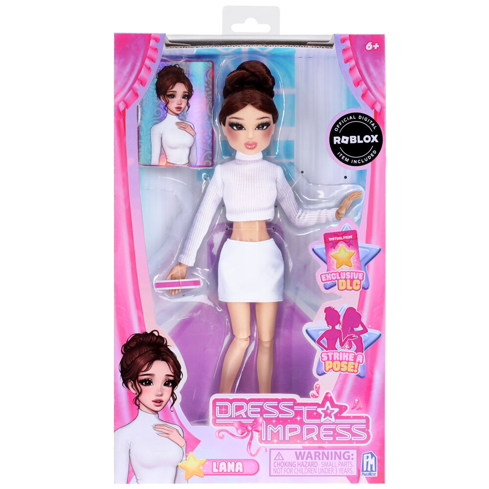Phatmojo Muñeca Lana Fashion Doll Dress to Impress
