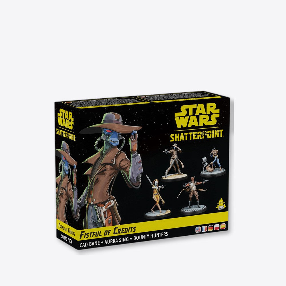 Asmodee Juego de mesa star wars shatterpoint fistful of credits cad bane squad pack edad recomendada 14 años (imagen 4 de 6)