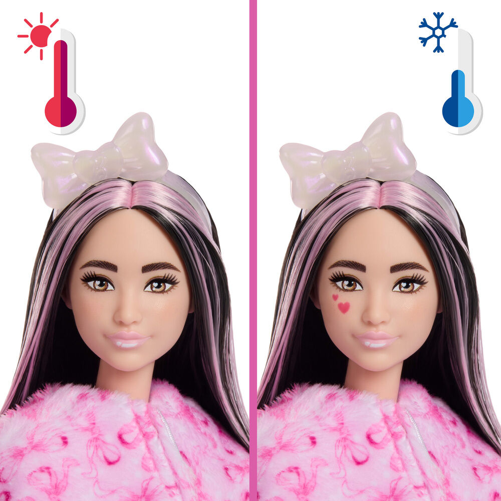 Mattel Muñeca Ovejita Rosa Cutie Reveal Lazos Dulces Barbie (imagen 4 de 5)