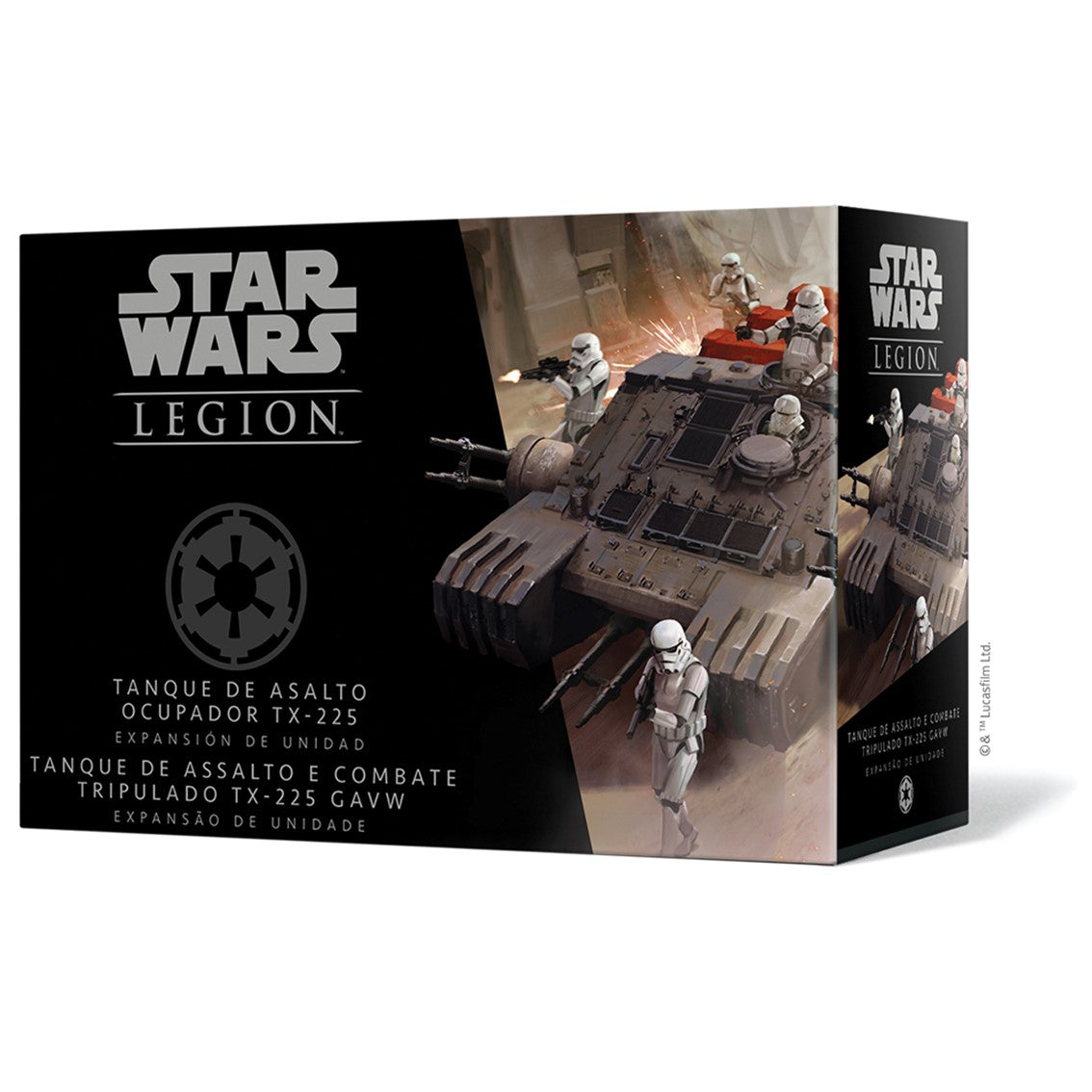Asmodee Juego de mesa star wars legion : tanque de asalto ocupador tx - 225 pegi 14