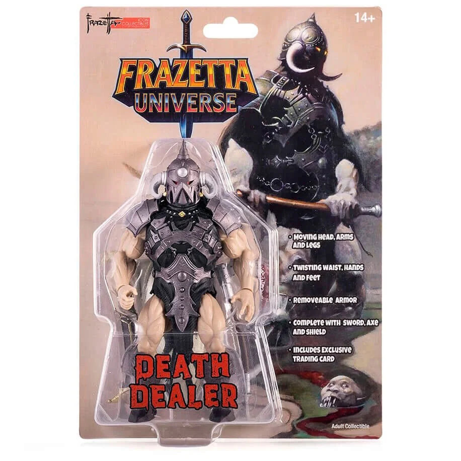 Figura Death Dealer Frazetta Icon 14cm (imagen 2 de 6)