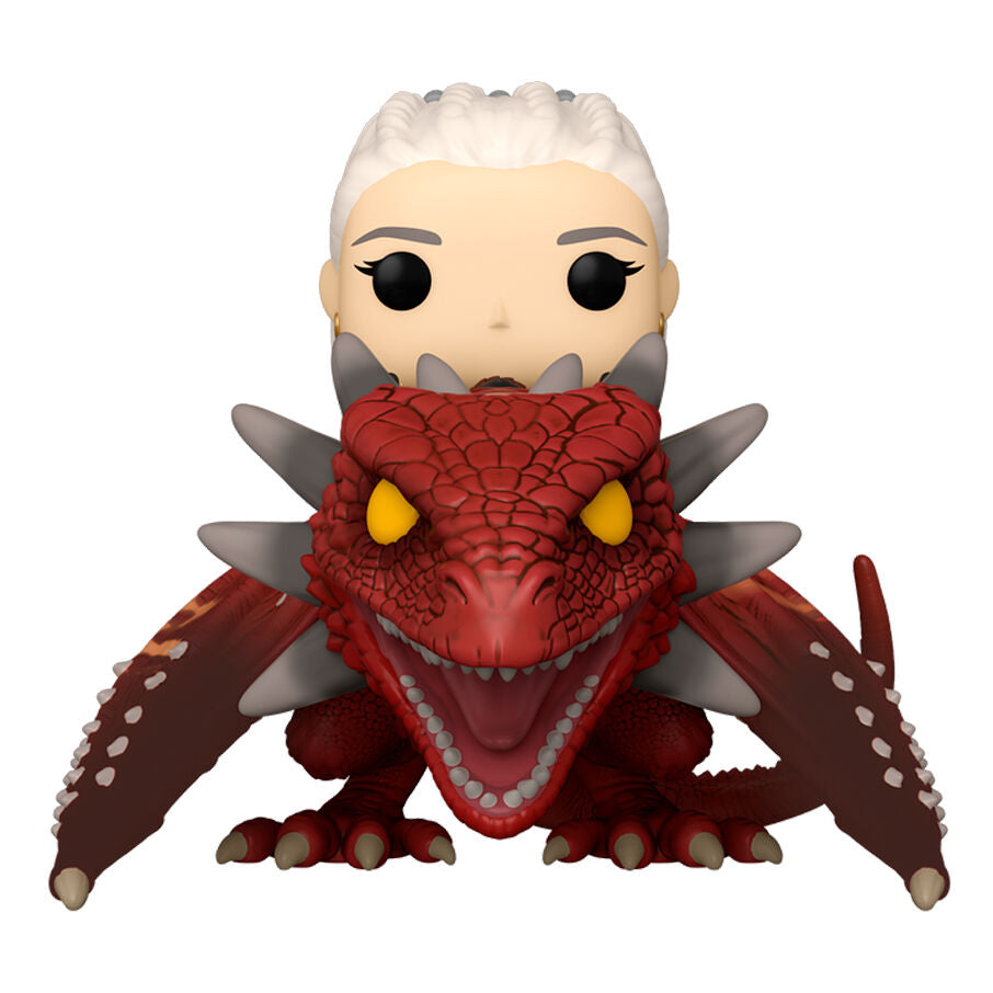 Figura POP Rides Deluxe La Casa del Dragón Rhaenys Targaryen con Meleys | Game of Thrones