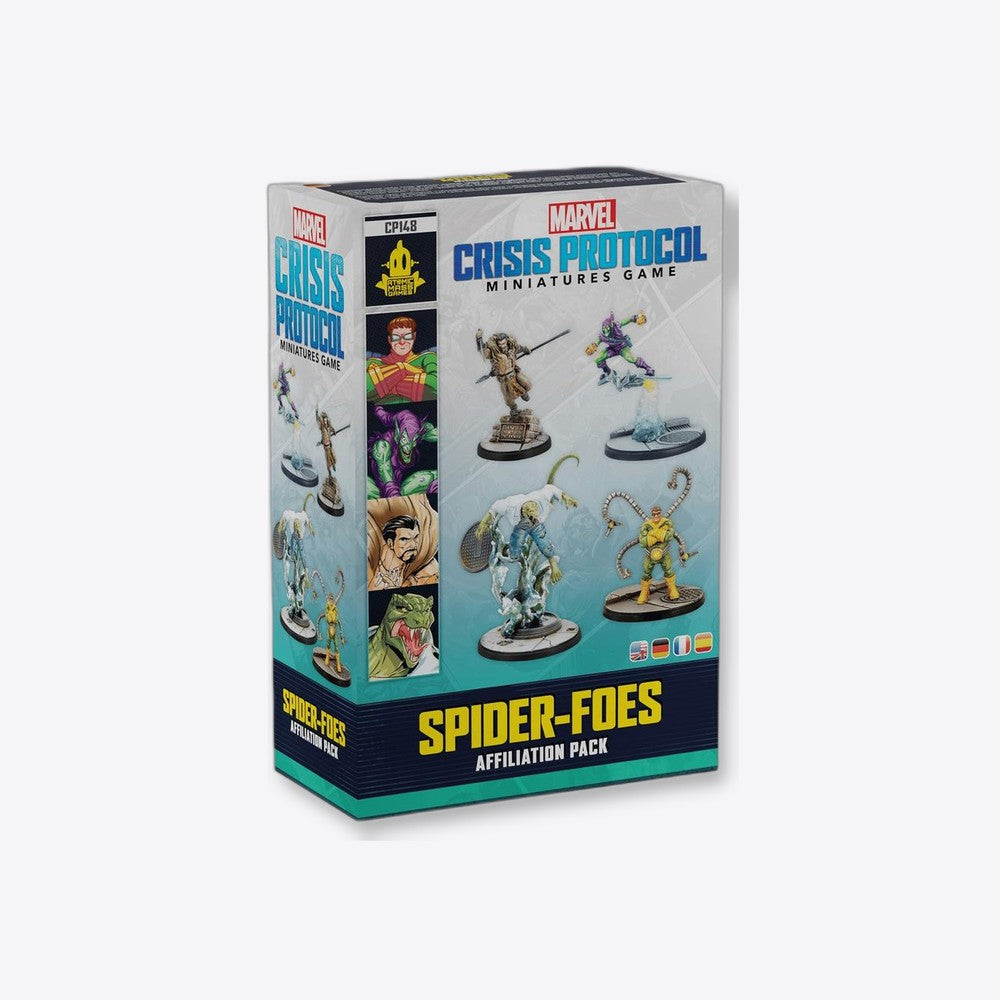 Asmodee Juego de mesa marvel crisis protocol spider - foes affiliation pack edad recomendada 14 años (imagen 2 de 6)