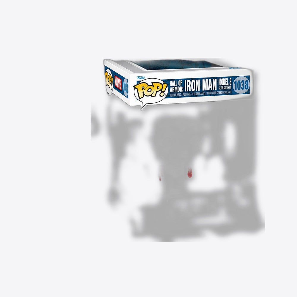 Funko Figura POP Deluxe Marvel Hall of Armor Iron Man Model 8 Exclusive (imagen 4 de 6)
