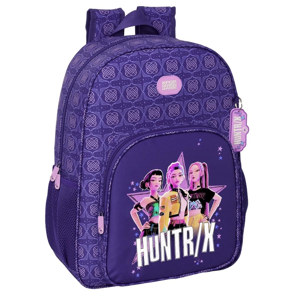 Safta Mochila Figthers Kpop Demon Hunters 42cm adaptable