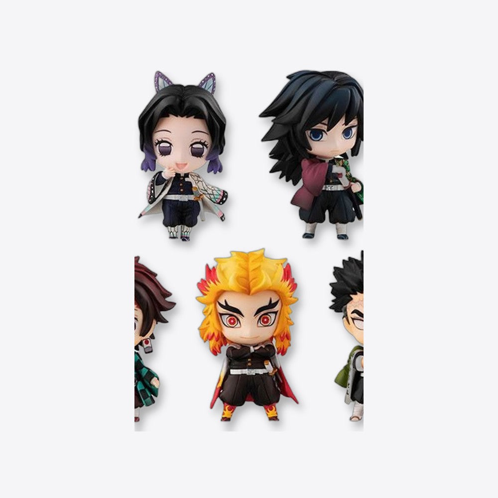 Pack 5 figuras megahouse demon slayer kimetsu no yaiba sailor tanjiro & the hashira set a (imagen 5 de 6)